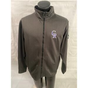 Colorado Rockies / Dunbrooke Full Zip Jacket W/3 Zip Pockets - Men’s LARGE #